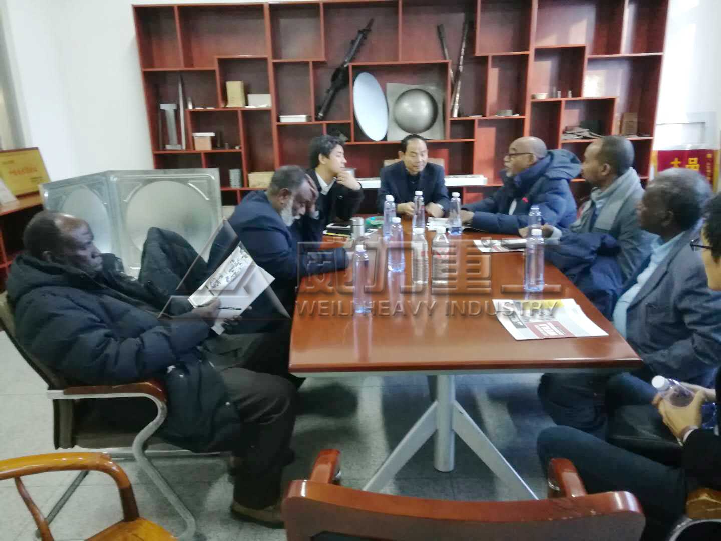 國(guó)外客戶來司考察洽談