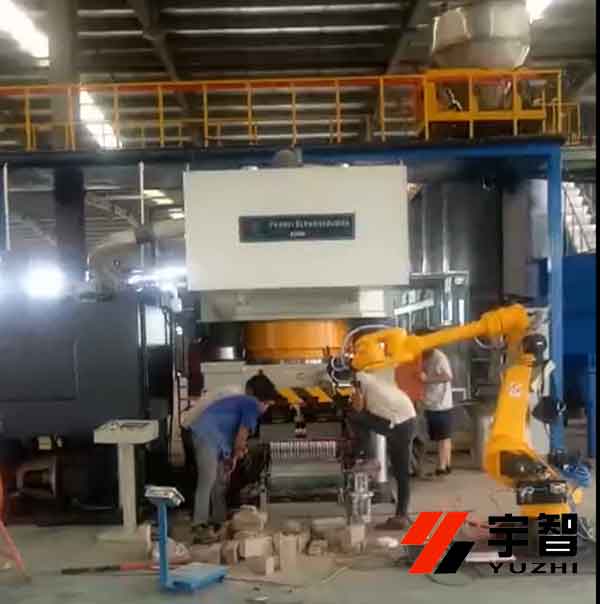 耐火材料沖壓生產線