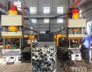 礦用錨桿托盤沖壓生產線