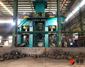 粒子鋼熱壓塊自動化生產線