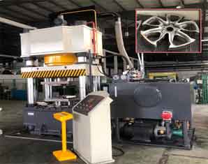 800噸汽車輪轂罩壓型液壓機(jī)