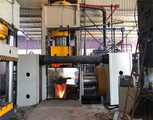 5000噸挖機斗齒鍛造液壓機