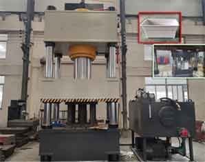 玻璃鋼花盆花箱熱壓成形液壓機