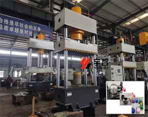 250噸健身壺鈴殼體拉伸液壓機