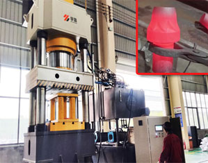 礦用截齒溫擠壓成型液壓機