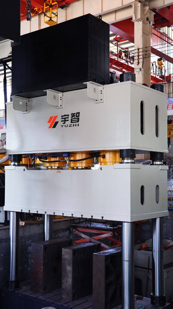 1500噸塑料排水溝模壓成型液壓機